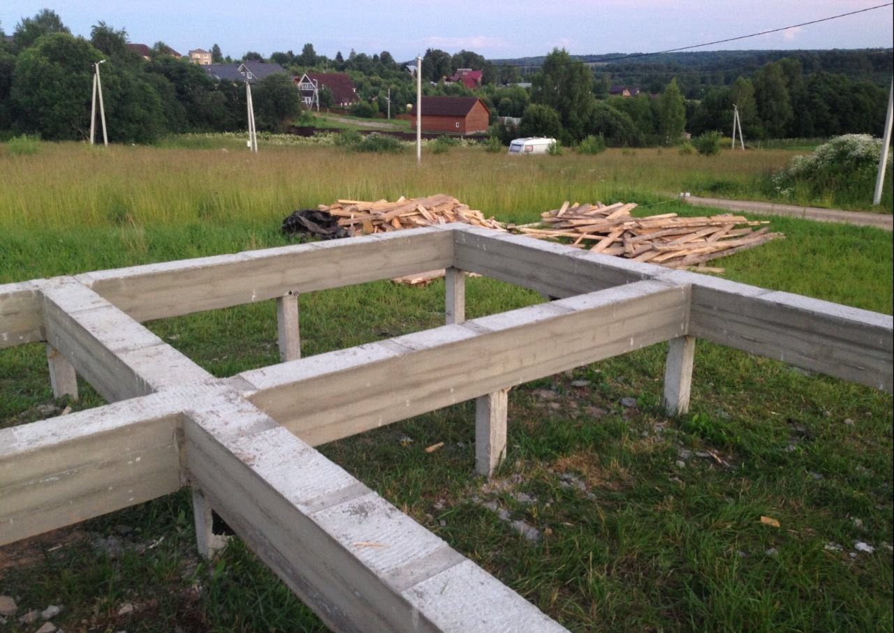 Свайный фундамент для домов из газобетона. цены с установкой в Тюмени.